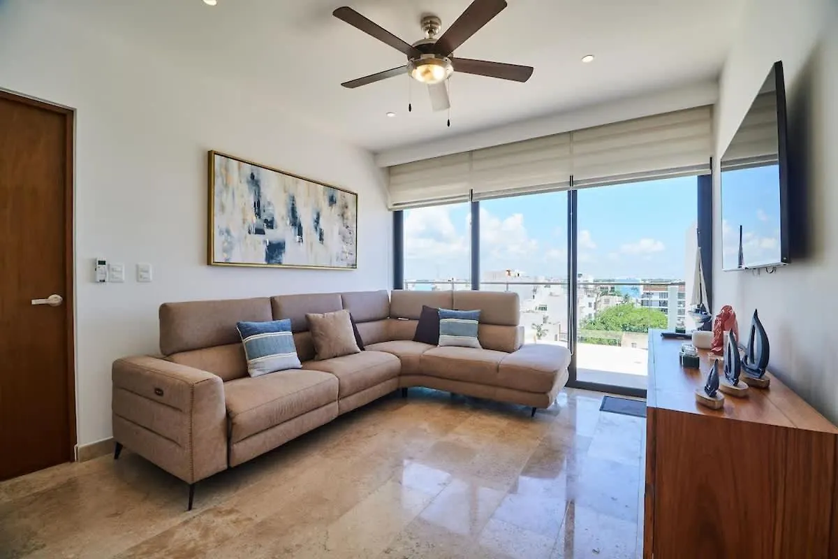 Apartment Luxury 2-Story Apt With Jacuzzi Playa del Carmen